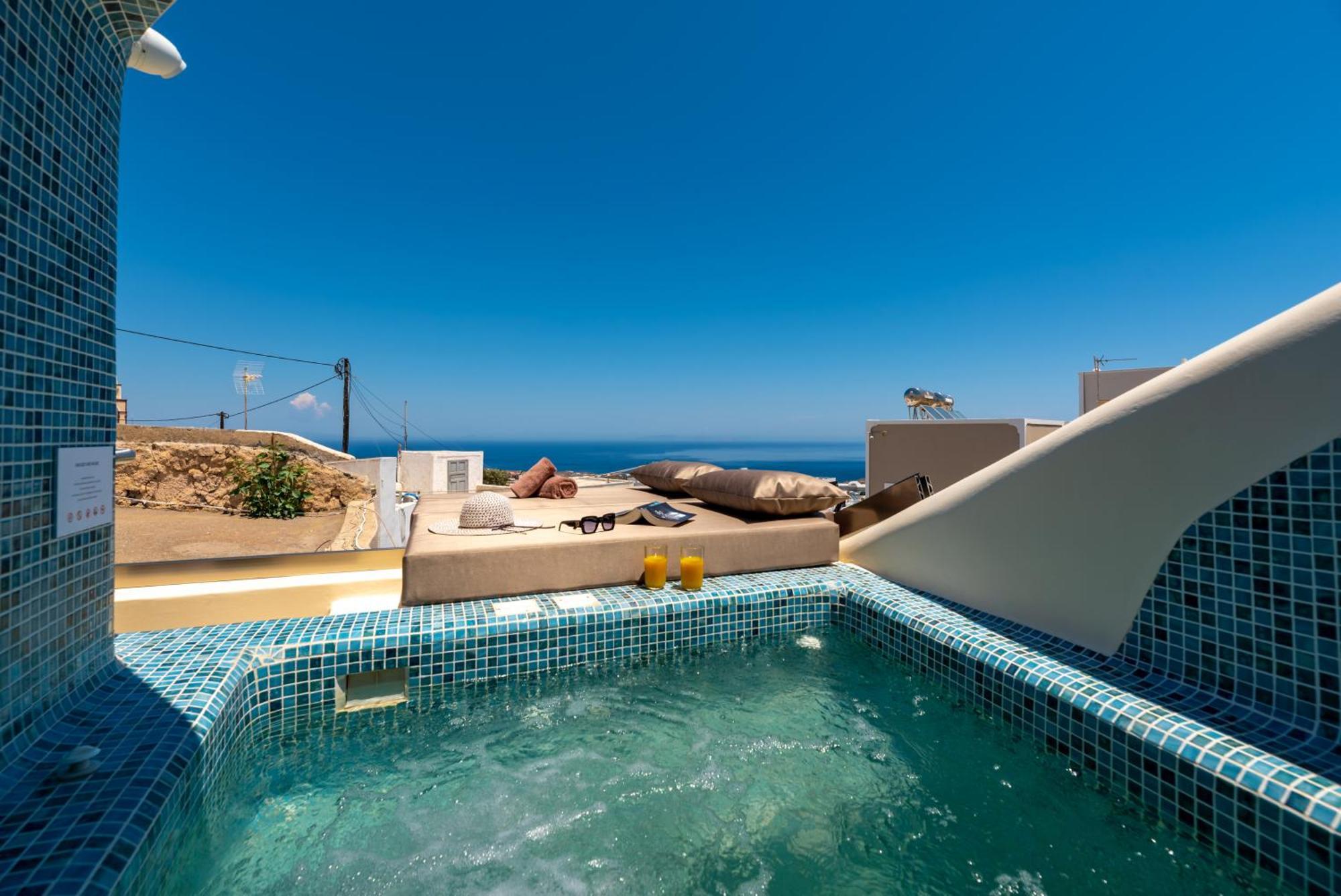 Deep Cave Suites Kontochori Fira  Esterno foto